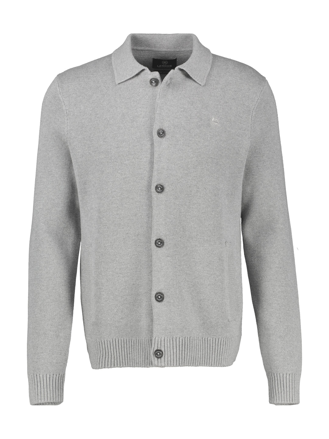 Lerros - Heren Polo - 2685544 - 259 Platinum Grey Melange