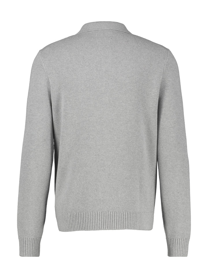 Lerros - Heren Polo - 2685544 - 259 Platinum Grey Melange