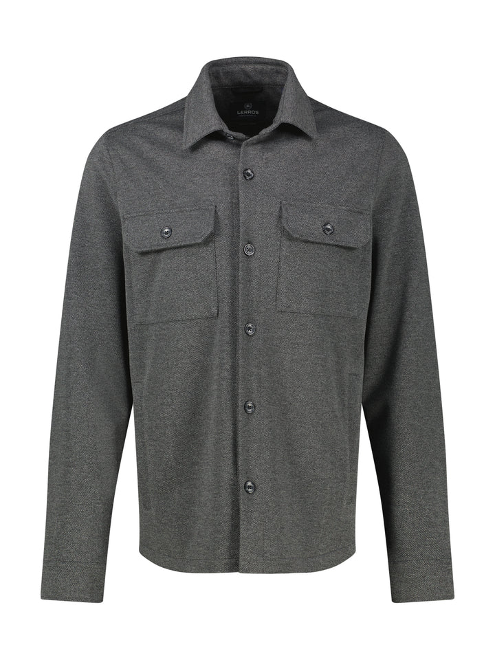 Lerros - Heren Overshirt - 26O1230 - 289 Dark Graphite
