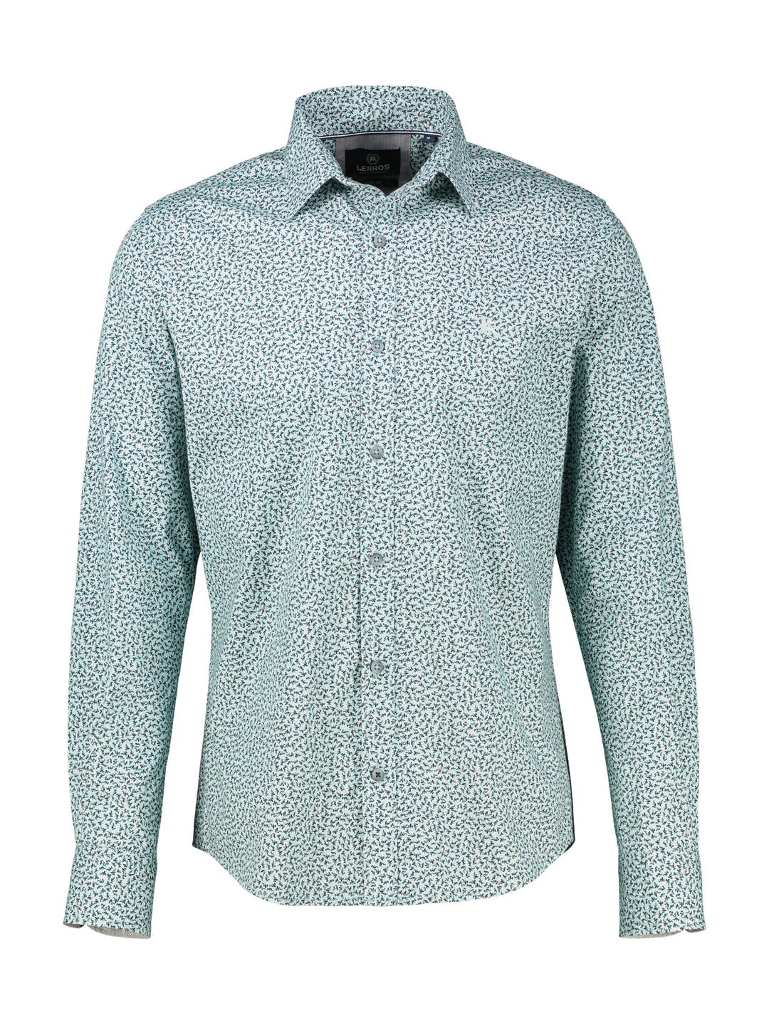 Lerros - Heren Overhemd - 2681073 - 418 Misty Blue
