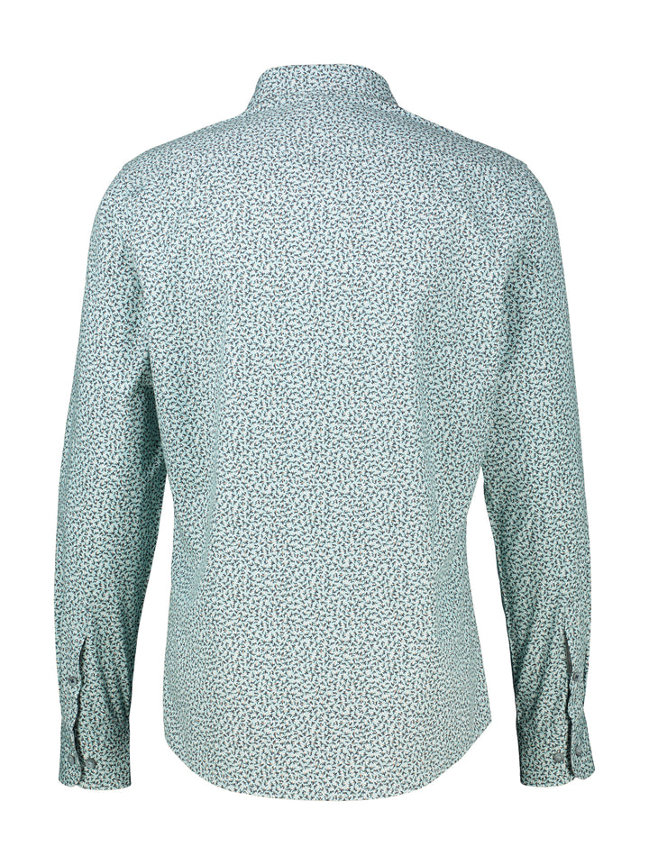 Lerros - Heren Overhemd - 2681073 - 418 Misty Blue