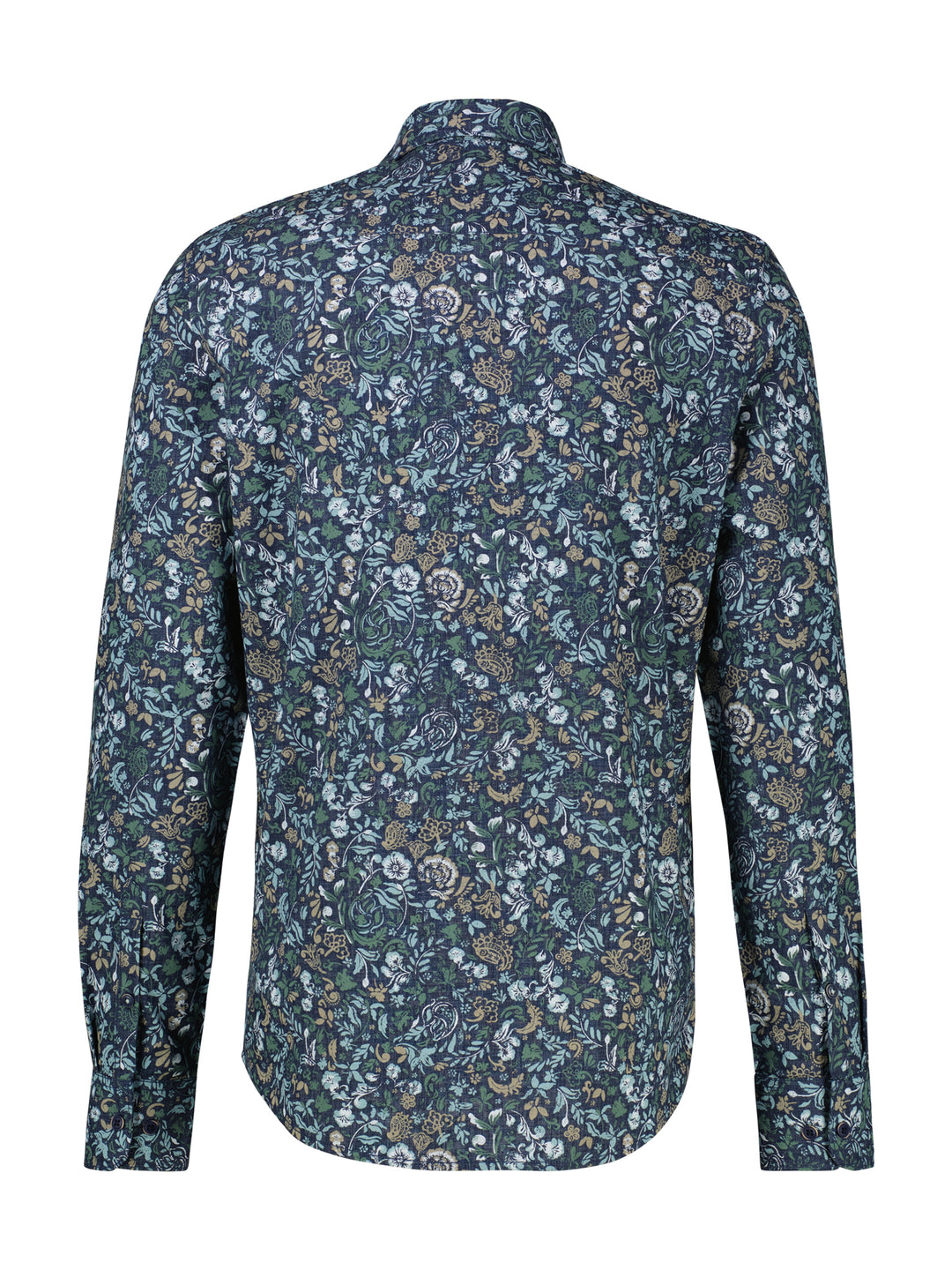 Lerros - Heren Overhemd - 2681380 - 448 Storm Blue