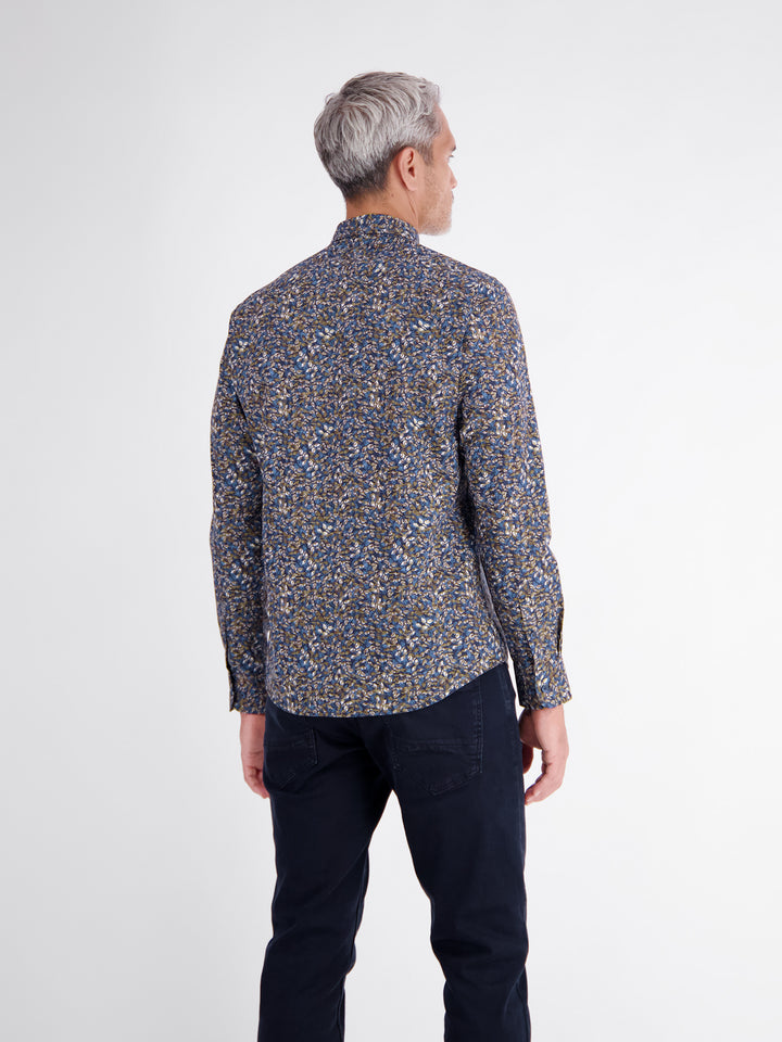 Lerros - Heren Overhemd - 26O1001 - 787 Timber Brown