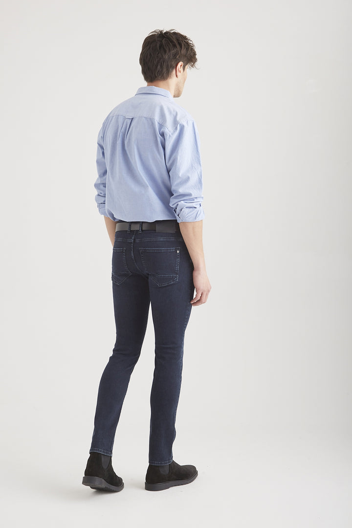 COJ - LEO - Heren Slim-fit Jeans - Blue Black