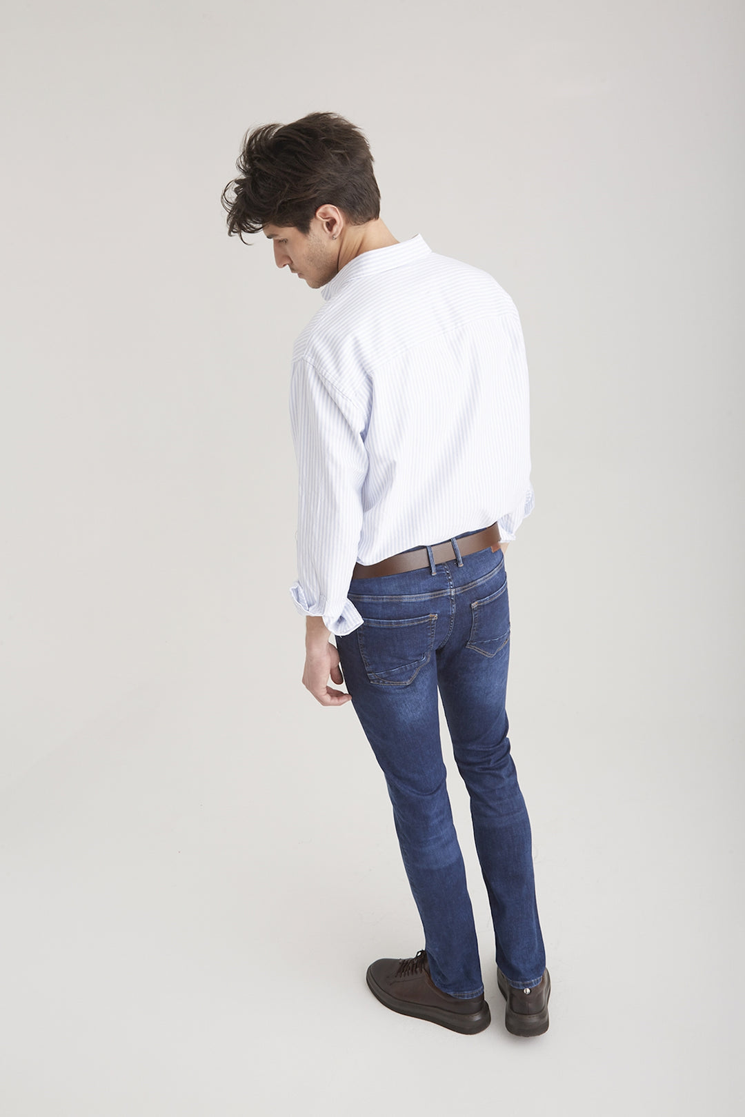 COJ - LEO - Heren Slim-fit Jeans - Space Blue