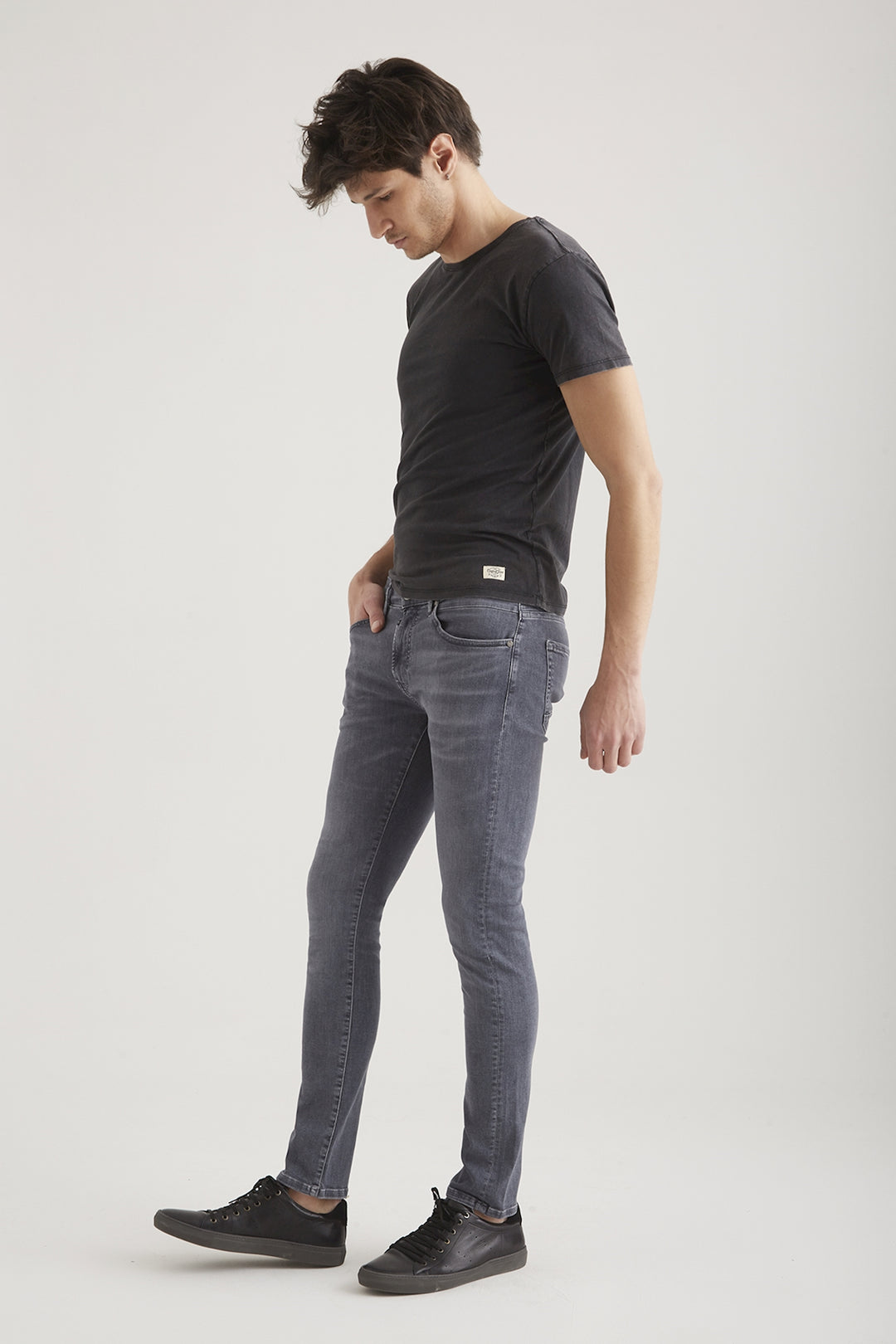 COJ - LEO - Heren Slim-fit Jeans - Smoke Grey