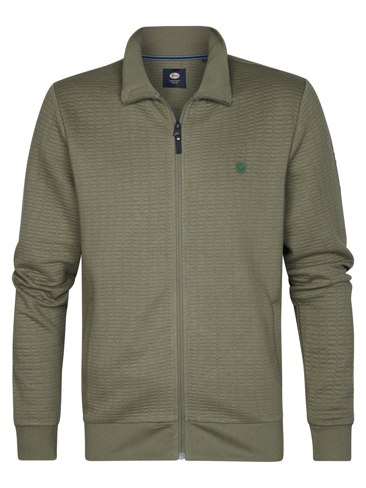 Petrol - Heren Vest - M-1050-SWC333 - 6134 Dusty Army
