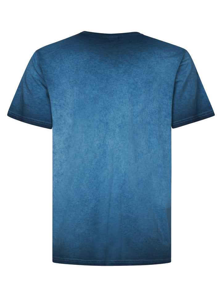 Petrol - Heren Shirt- M-1050-TSR6070 - 5178 Navy Blue
