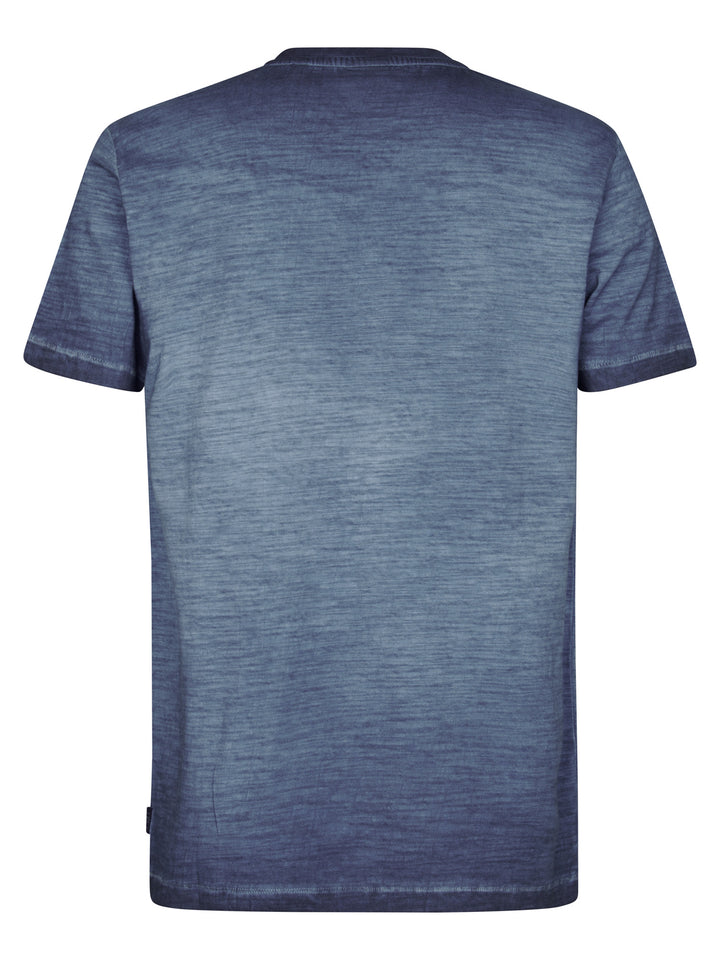 Petrol - Heren Shirt - M-1050-TSV662 - 5178 Navy Blue