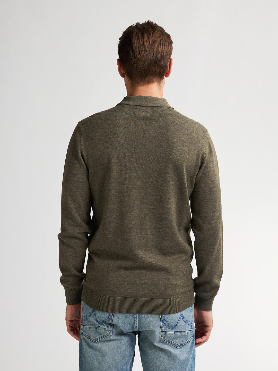 Petrol - Heren Polo - M-3050-KWC204 - 6174 Mossy Stone