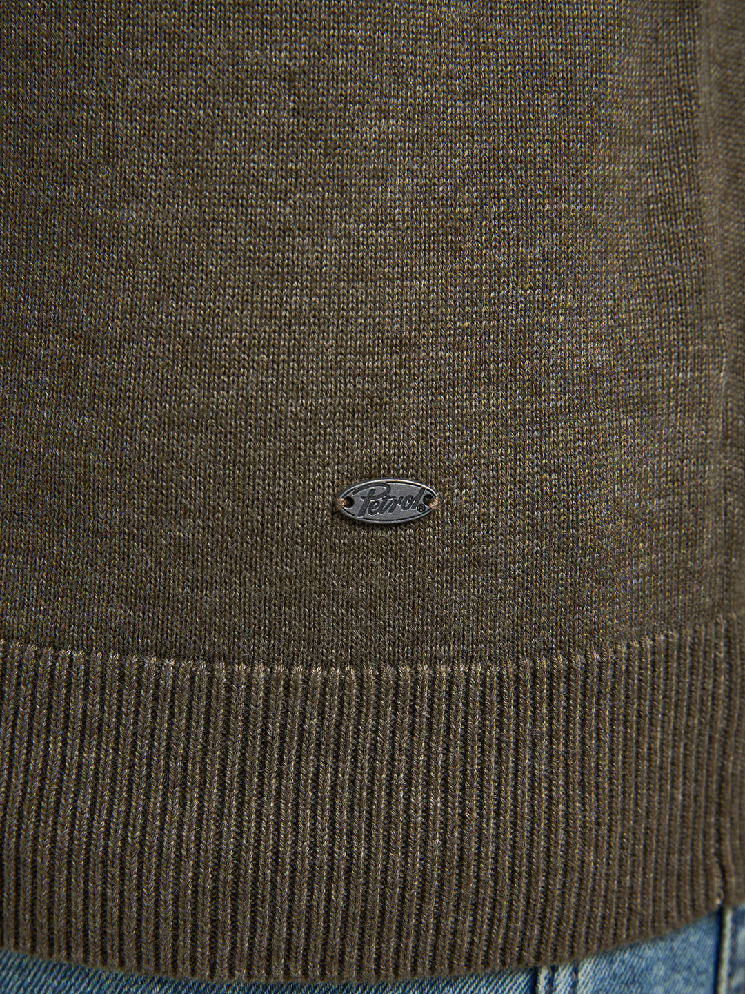 Petrol - Heren Polo - M-3050-KWC204 - 6174 Mossy Stone