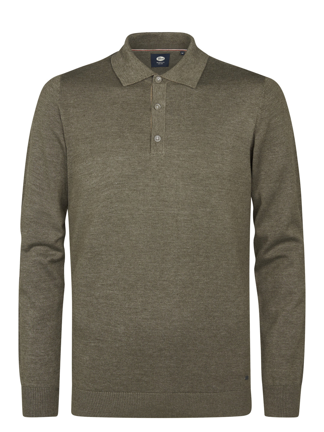 Petrol - Heren Polo - M-3050-KWC204 - 6174 Mossy Stone