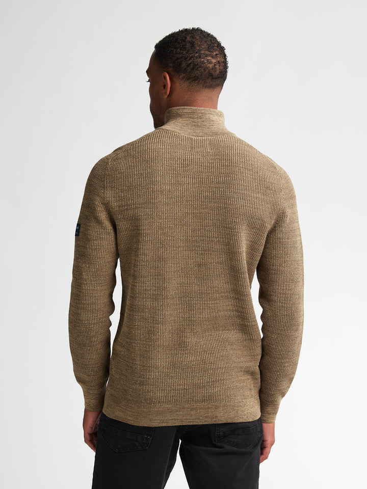 Petrol - Heren Trui - M-3050-KWC227 - 7146 Tan