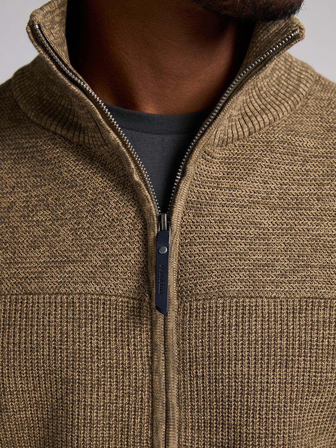Petrol - Heren Vest - M-3050-KWC285 - 7146 Tan