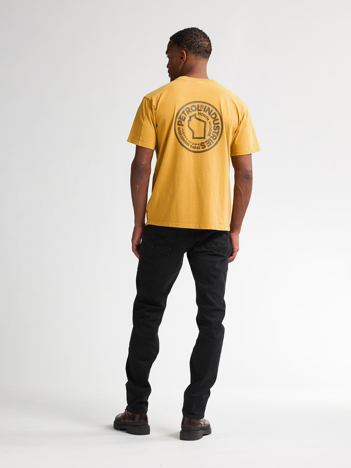 Petrol - Heren T-shirt- M-3050-TSR616 - 1109 Sunflower