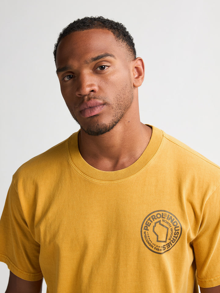 Petrol - Heren T-shirt- M-3050-TSR616 - 1109 Sunflower