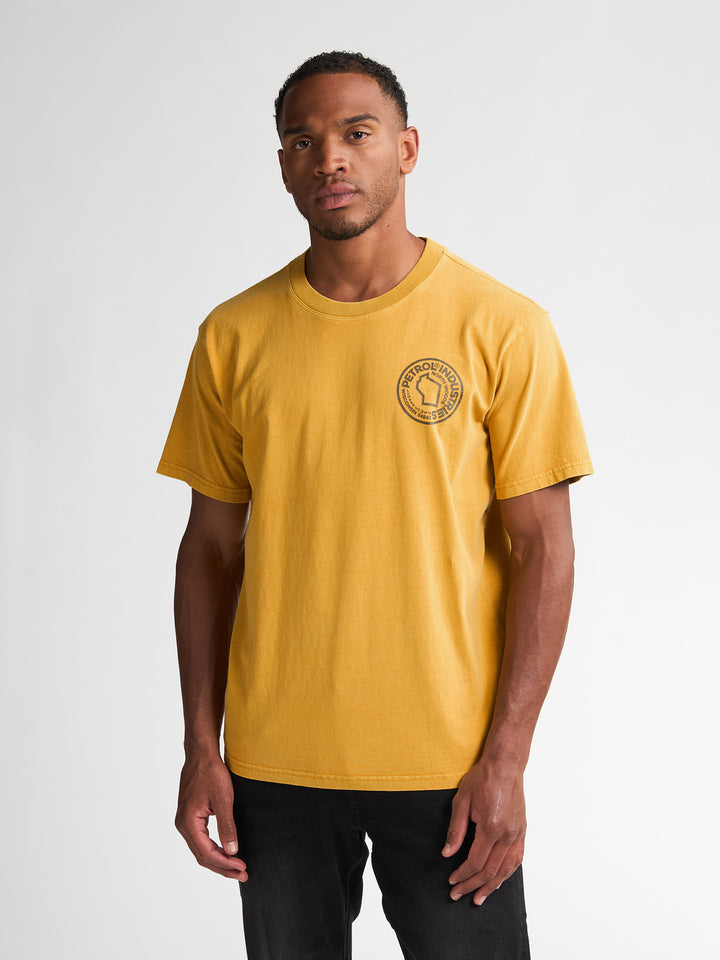 Petrol - Heren T-shirt- M-3050-TSR616 - 1109 Sunflower
