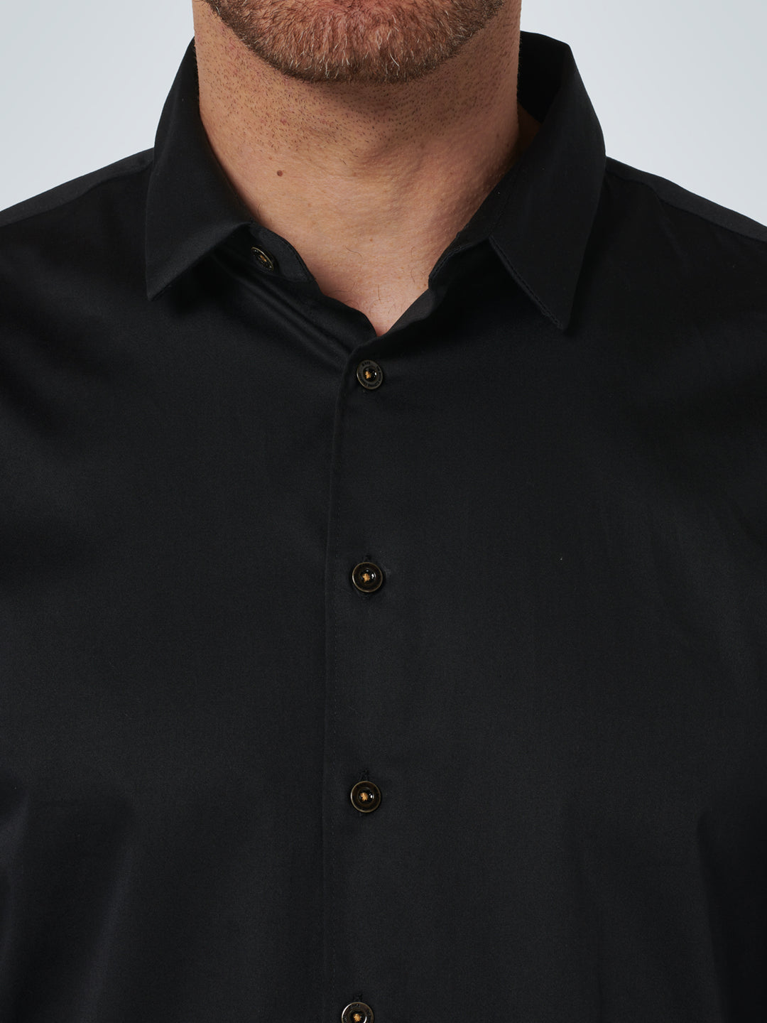 No Excess - Heren Overhemd - N4310 - 020 Black