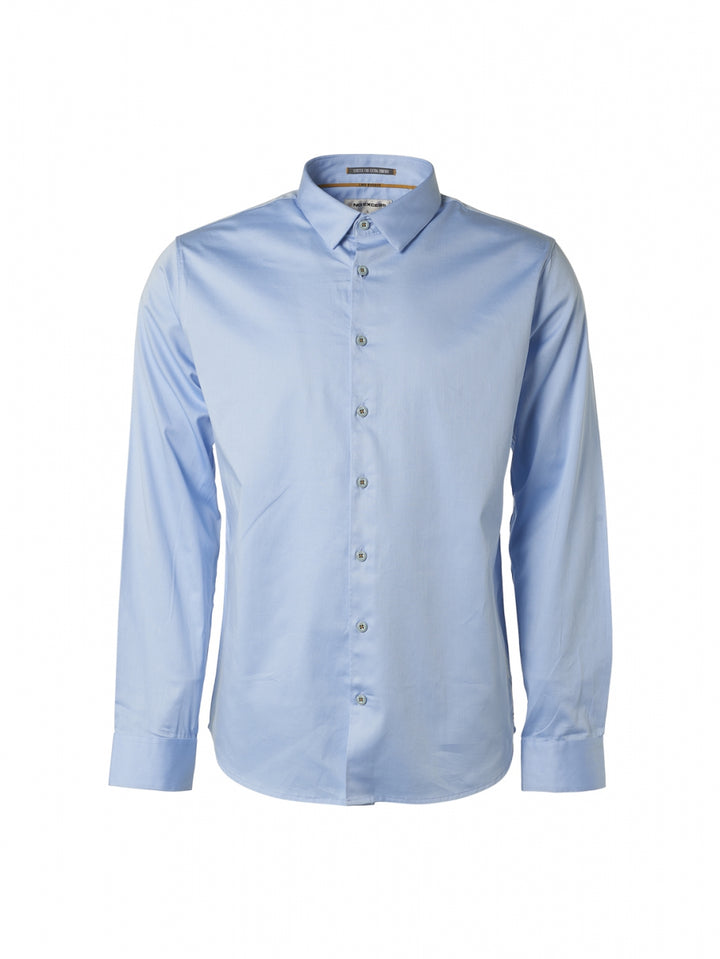 No Excess - Heren Overhemd - N4310 - 166 Office Blue
