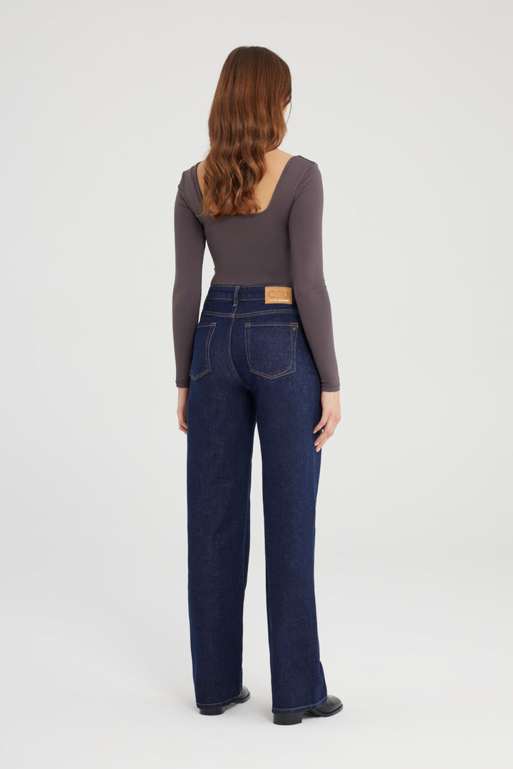 COJ - Nova - Wide Straight Jeans - Raw