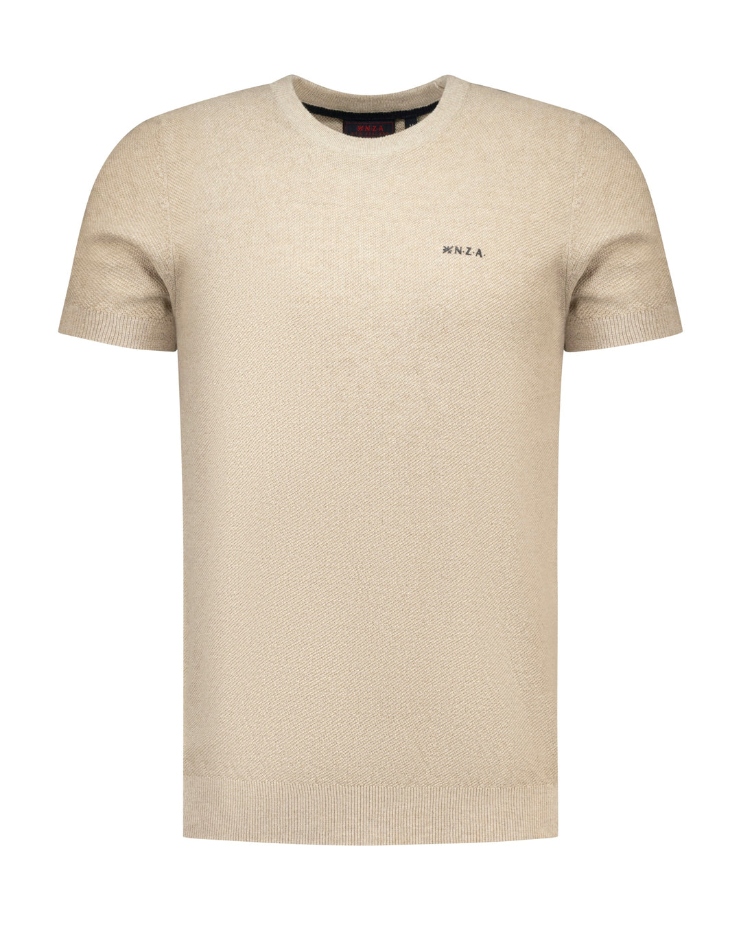 NZA - Heren Shirt - 26GN782 - 1158 Tan Sand Melange