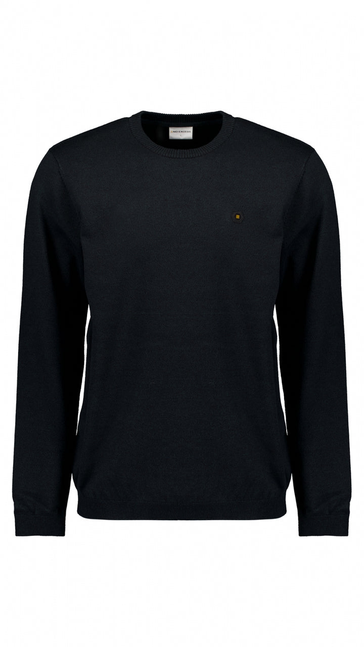 No Excess - Heren Trui - 25210880SN - 052 Dark Green