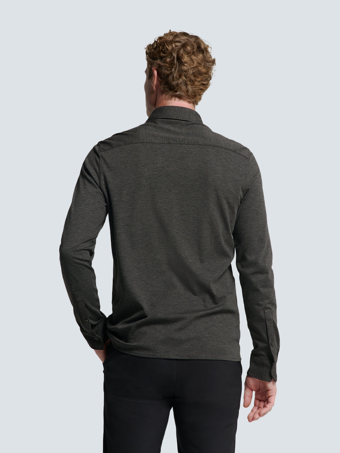 No Excess - Heren Overhemd - 25410780 - 103 Antra Melange