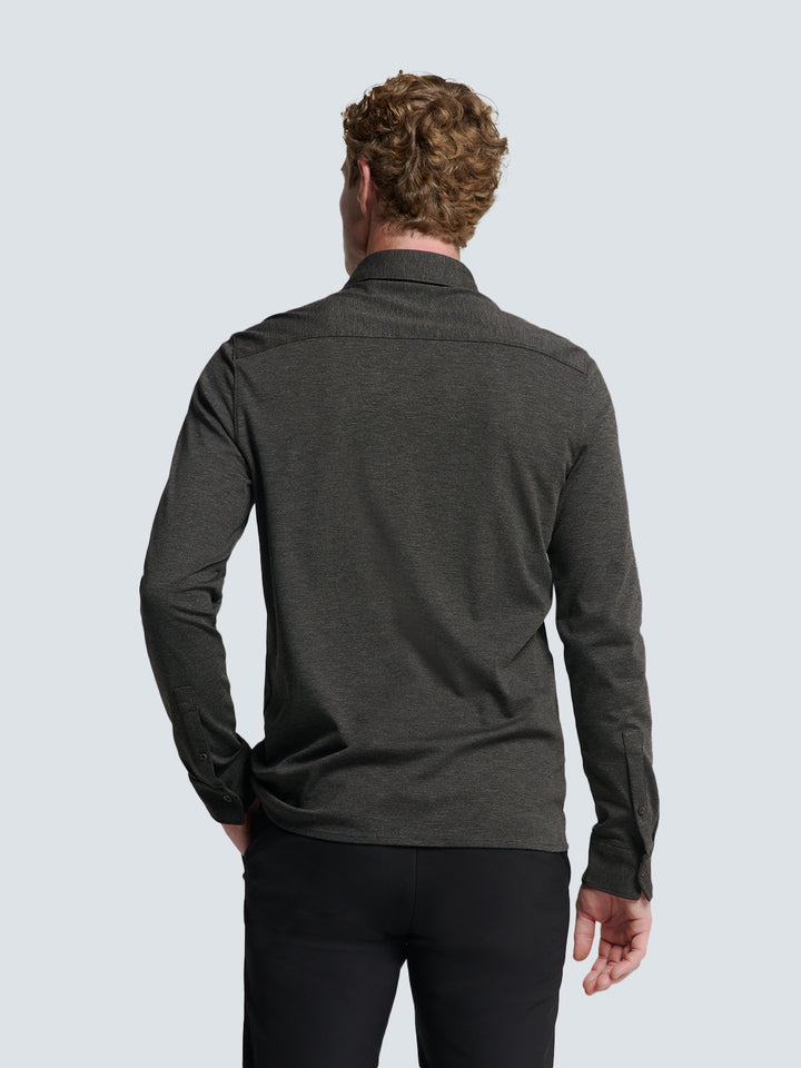 No Excess - Heren Overhemd - 25410780 - 103 Antra Melange