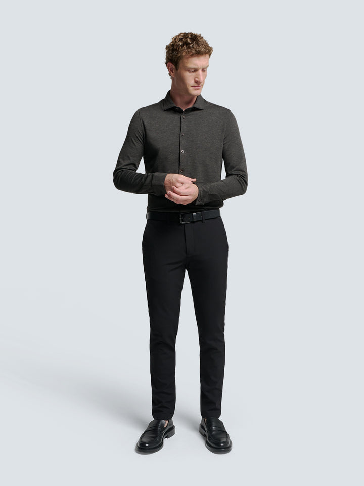 No Excess - Heren Overhemd - 25410780 - 103 Antra Melange
