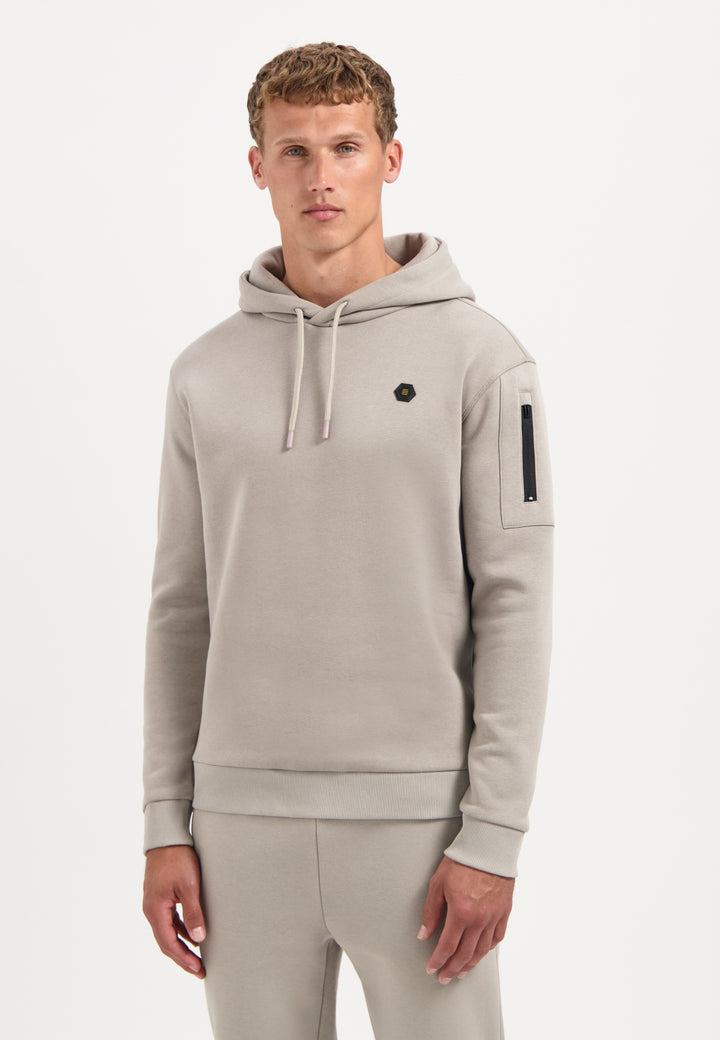 No Excess - Heren Hoodie - 29130850 - 018 Clay