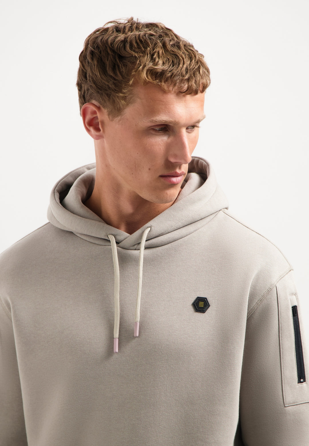 No Excess - Heren Hoodie - 29130850 - 018 Clay