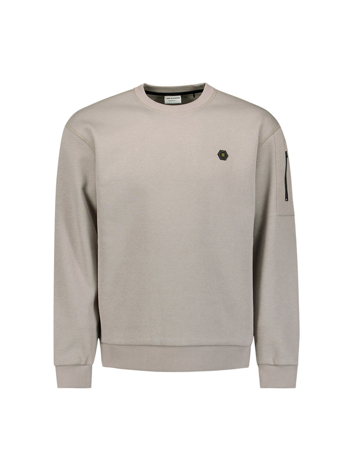 No Excess - Heren Sweater - 29130857 - 018 Clay