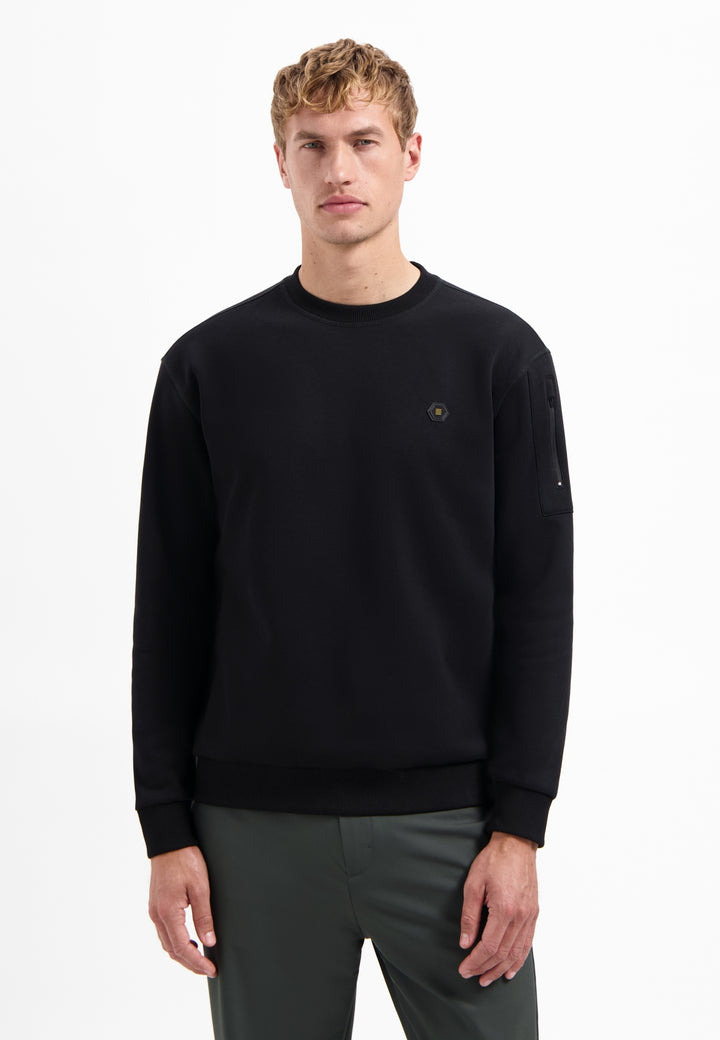 No Excess - Heren Sweater - 29130857 - 020 Black