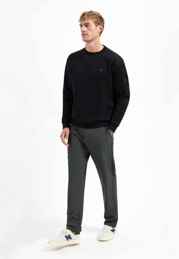 No Excess - Heren Sweater - 29130857 - 020 Black