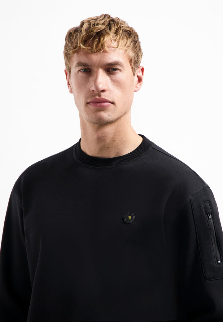 No Excess - Heren Sweater - 29130857 - 020 Black