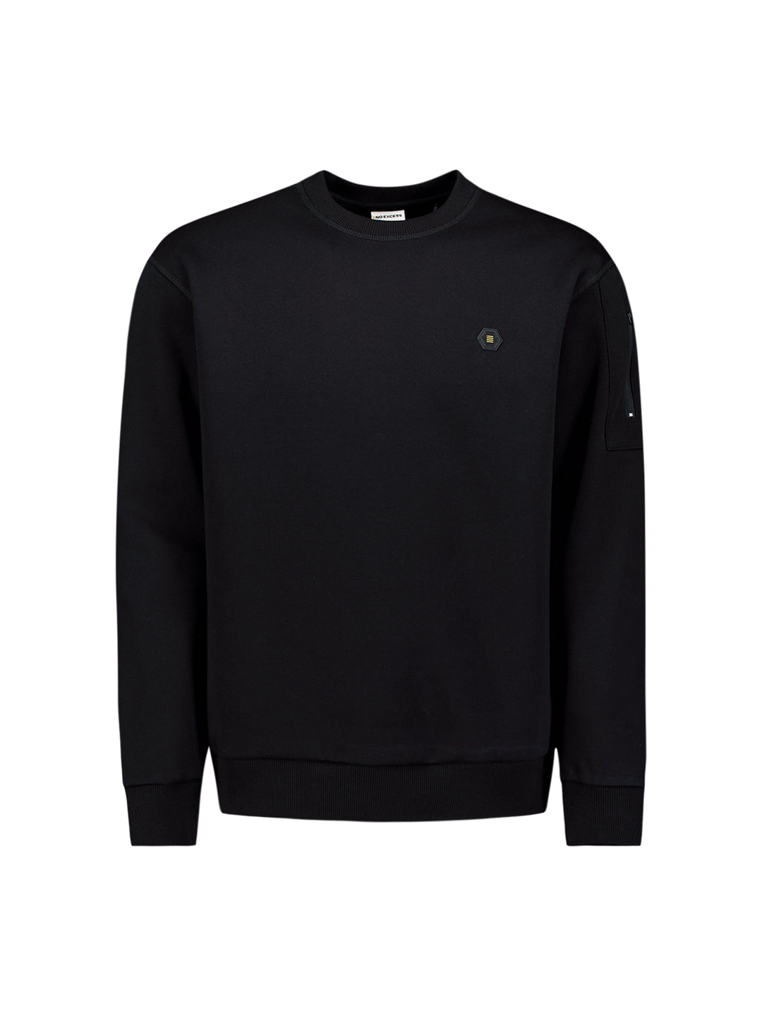 No Excess - Heren Sweater - 29130857 - 020 Black