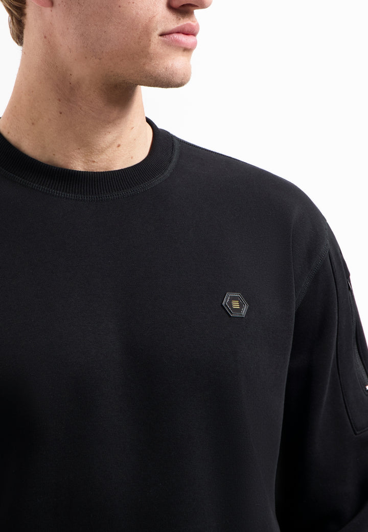 No Excess - Heren Sweater - 29130857 - 020 Black