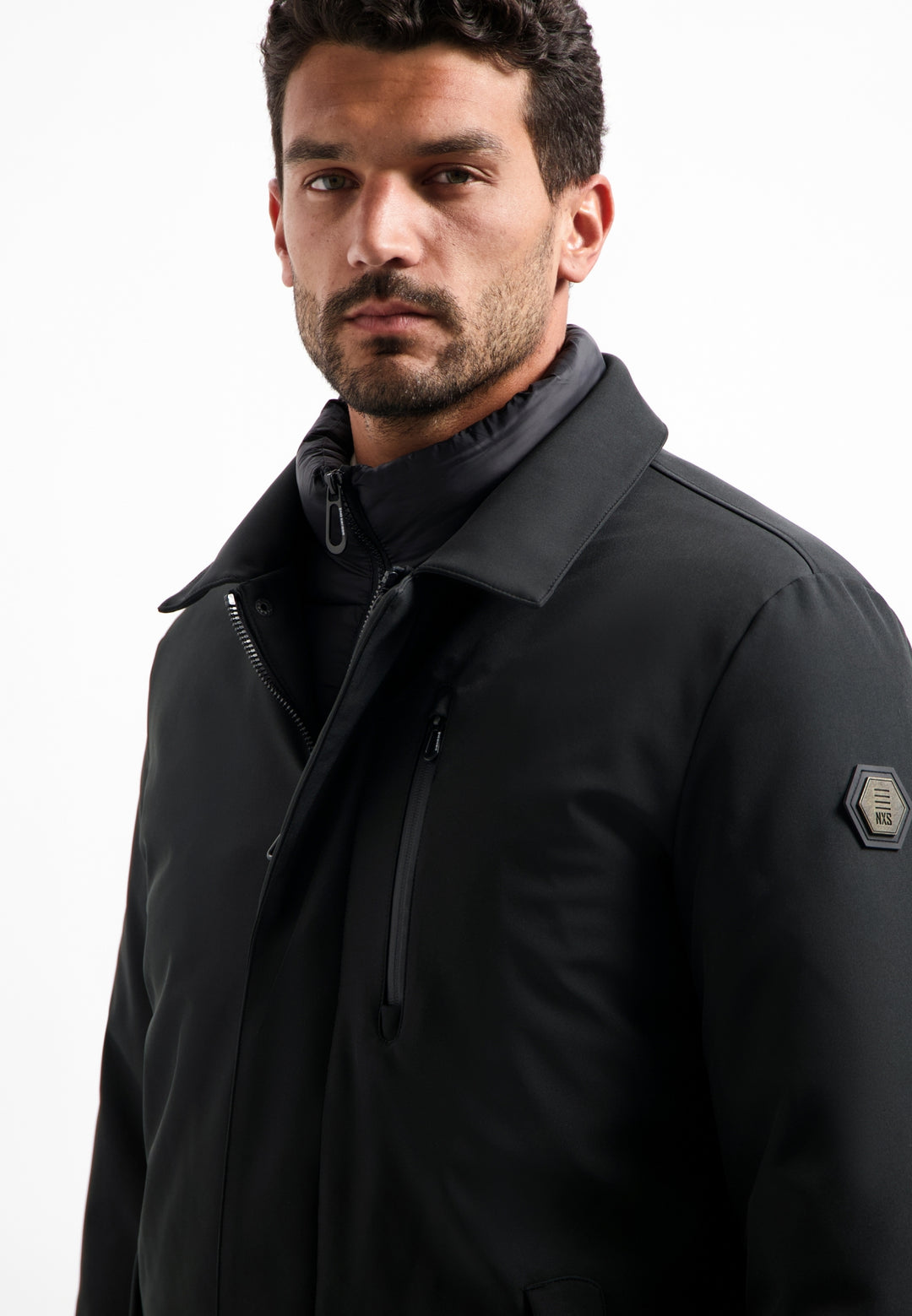 No Excess - Heren NOX Jacket - 29650852 - 020 Black