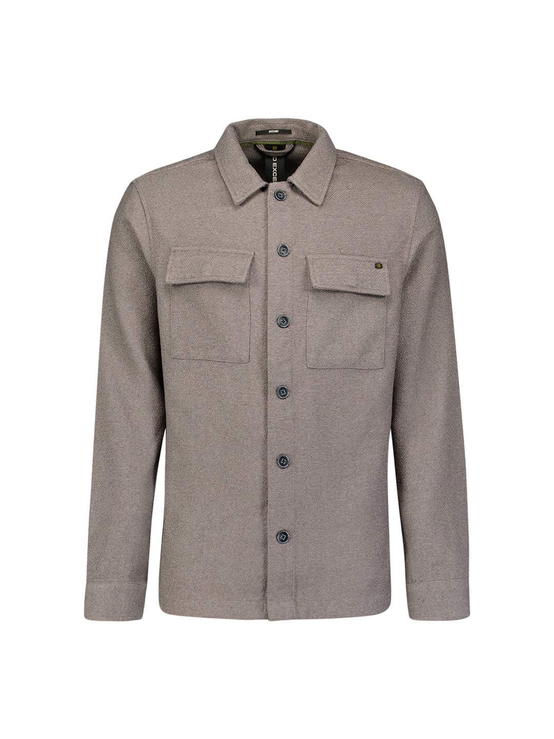No Excess - Heren Overshirt - 29510801 - 021 Grey