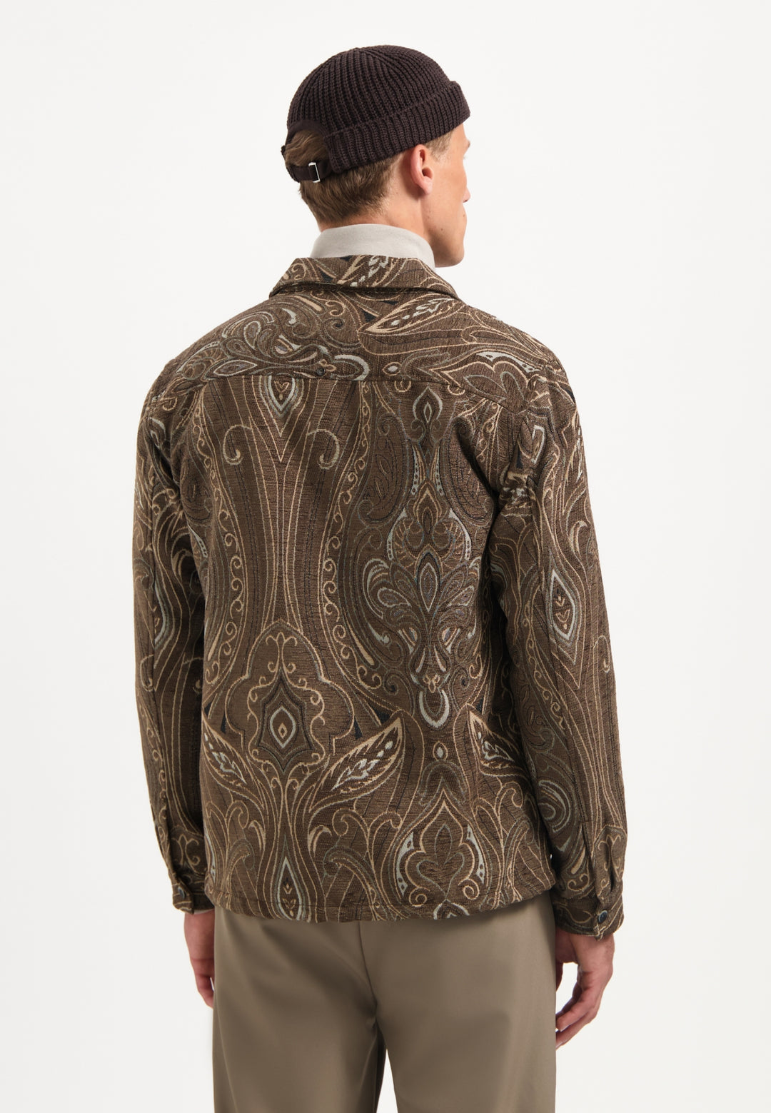 No Excess - Heren Overshirt - 29530905 - 040 Brown