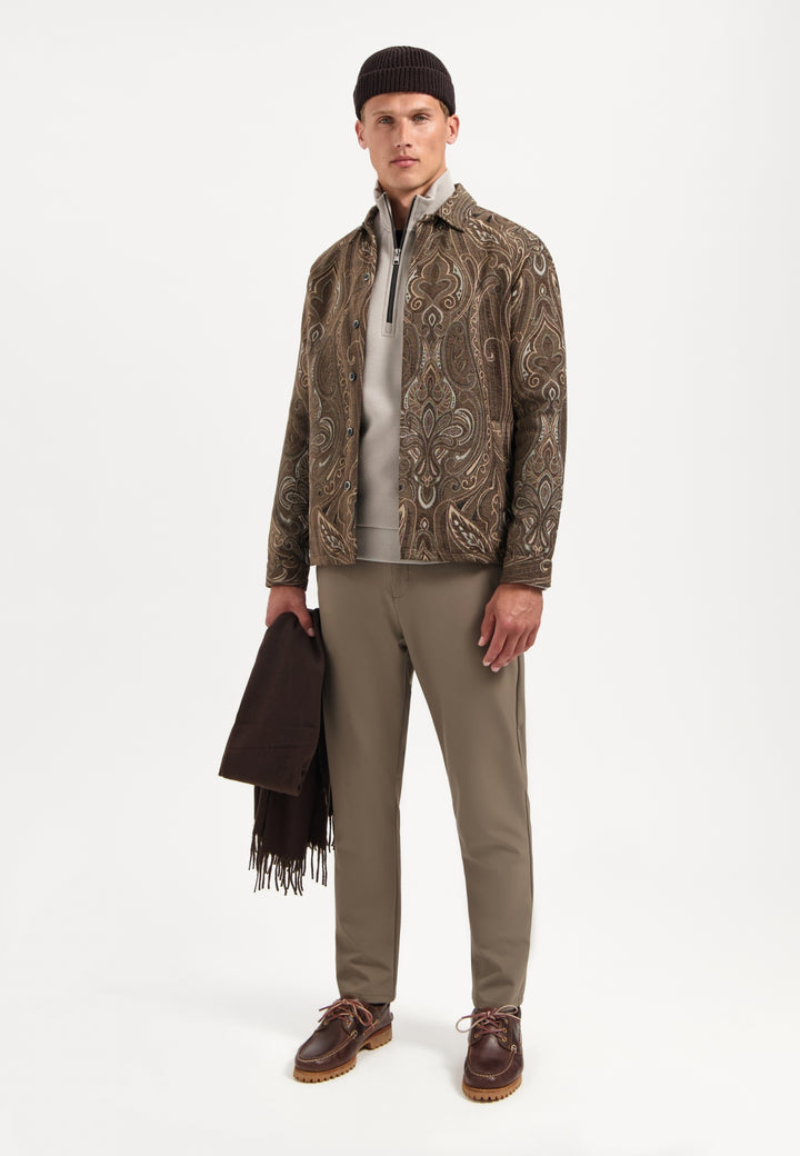 No Excess - Heren Overshirt - 29530905 - 040 Brown