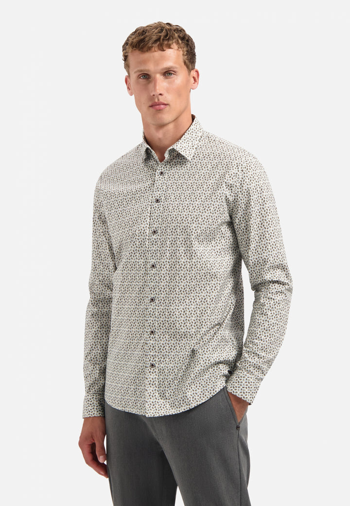 No Excess - Heren Overhemd - 29430921 - 044 Taupe