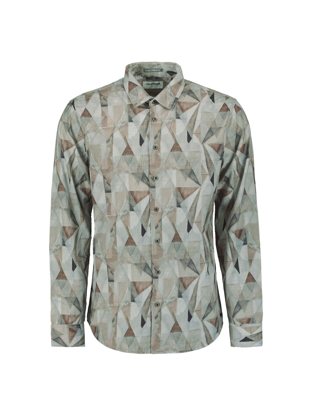 No Excess - Heren Overhemd - 29430923 - 044 Taupe