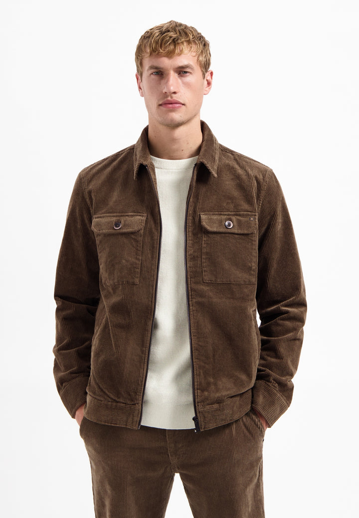 No Excess - Heren Overshirt - 29510907 - 044 Taupe