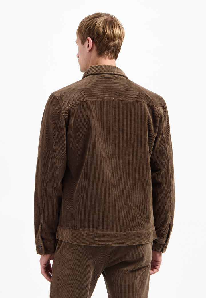 No Excess - Heren Overshirt - 29510907 - 044 Taupe