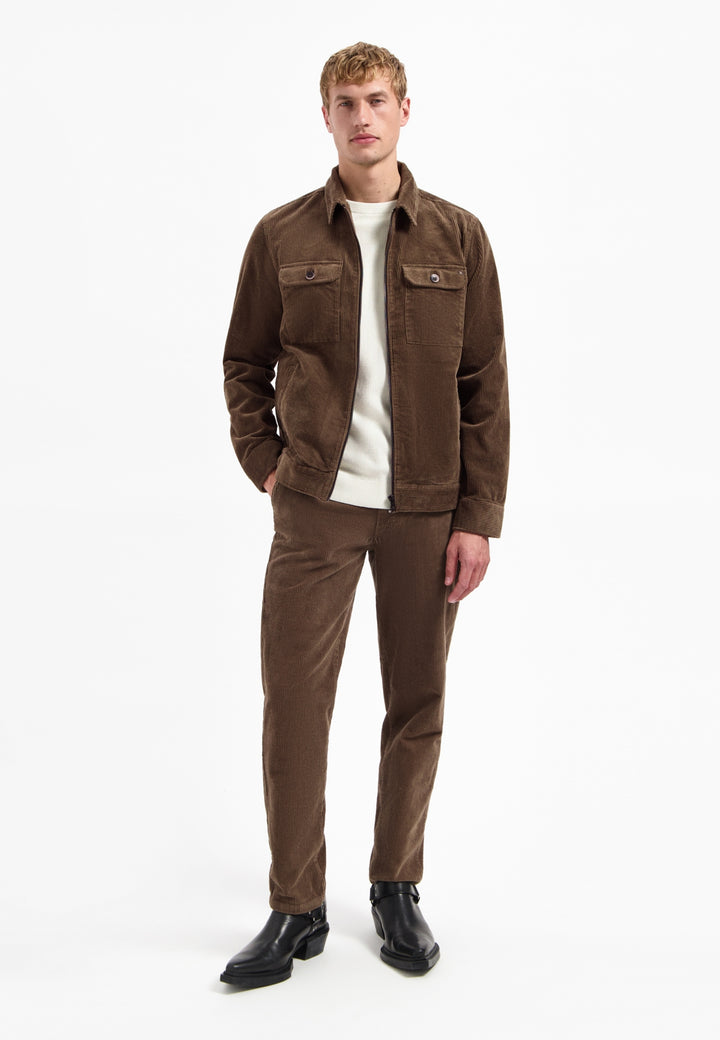 No Excess - Heren Overshirt - 29510907 - 044 Taupe