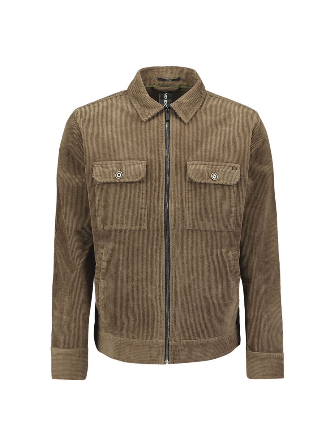 No Excess - Heren Overshirt - 29510907 - 044 Taupe