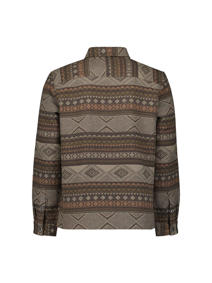 No Excess - Heren Overshirt - 29530915 - 044 Taupe