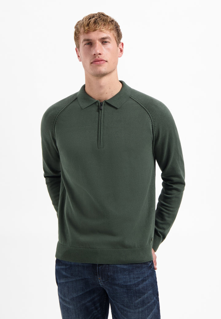 No Excess - Heren Polo Trui - 29230962SN - 052 Dark Green