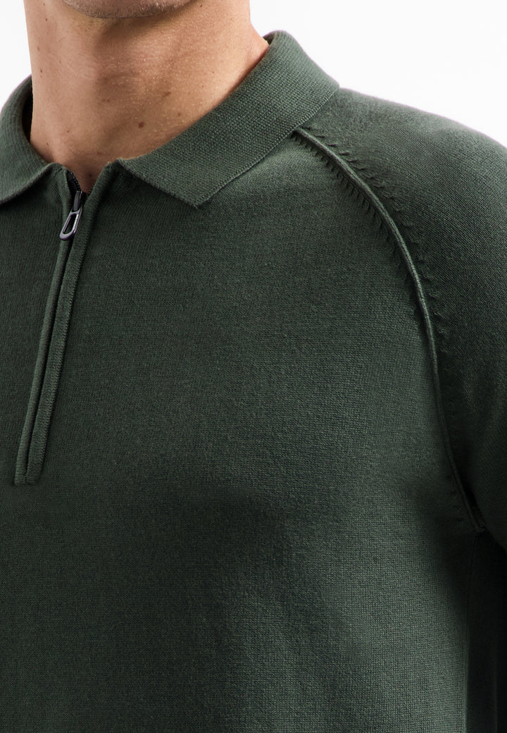 No Excess - Heren Polo Trui - 29230962SN - 052 Dark Green
